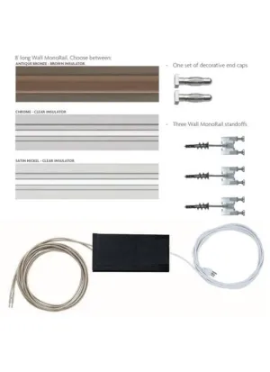 Tech 700WMKTA300 Wall Monorail Kit with 300W Transformer