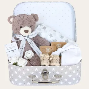 Teddys Day Out New Mum & Baby Gifts Keepsake Trunk