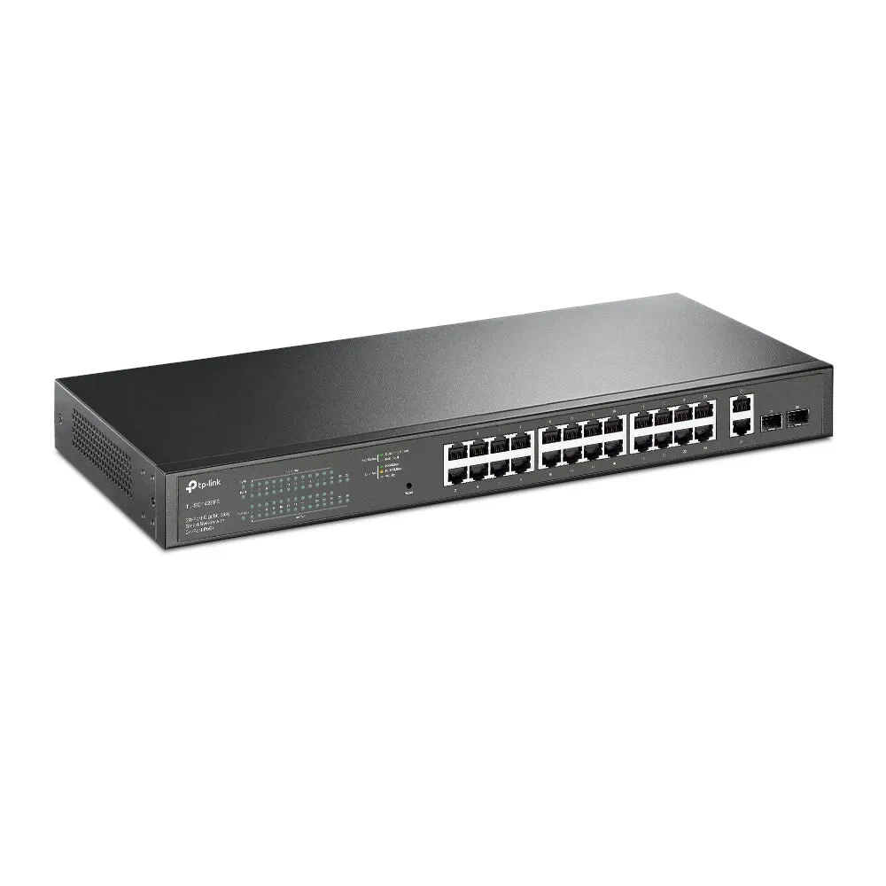 Tp-Link Easy Smart Tl-Sg1428pe - Switch - 28 Ports - Smart - Rack-Mountable