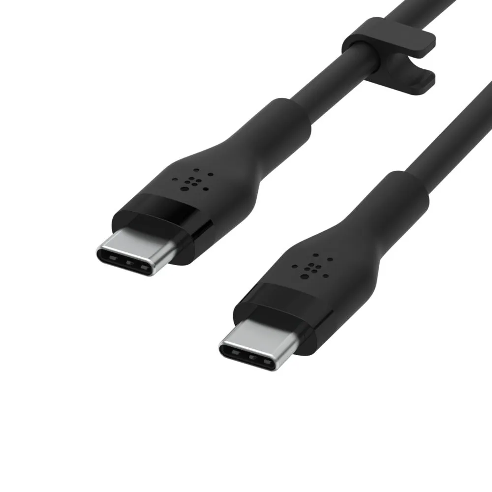 Usb-C To Usb-C 2.0Silicon 1M Black