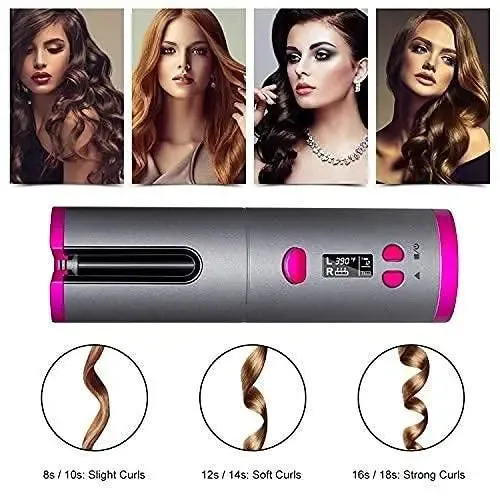 Usb Rechargeable Hair Curler