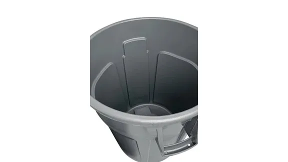 Waste Container - Rubbermaid BRUTE® 20 Gallon Yellow Vented Waste Container, FG262000YEL