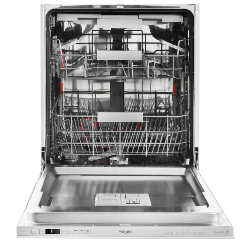 Whirlpool 60CM Integrated Standard Dishwasher - Silver | WIC3C33PFEUK