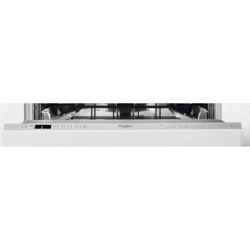 Whirlpool 60CM Integrated Standard Dishwasher - Silver | WIC3C33PFEUK