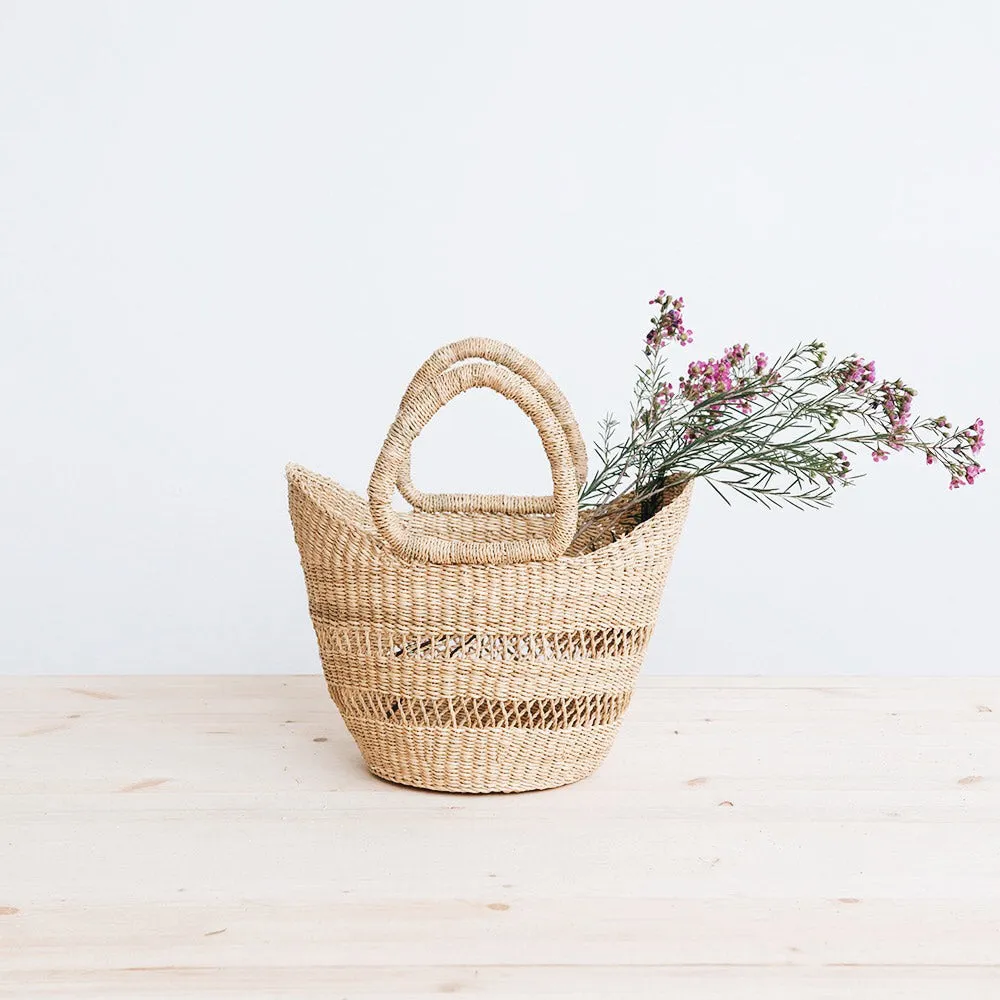 Woven Lace Shopper - Small