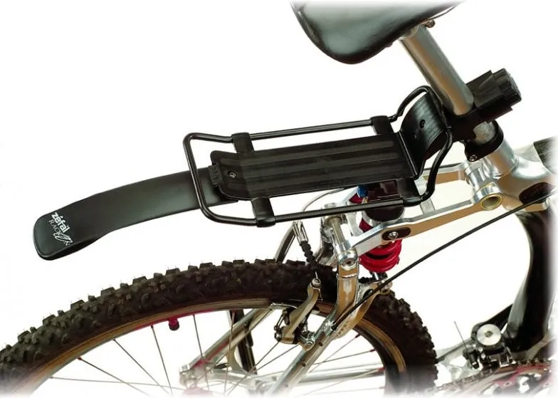 Zefal Quick Rack Seat Post Mounted Bicycle Adjustable Pannier Luggage Rack & Mudguard Alloy Max 5kgs